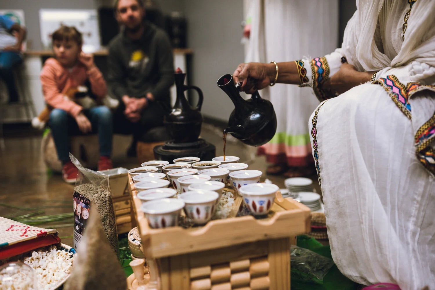 Ethiopian Coffee Ceremony with Yoli Coffee